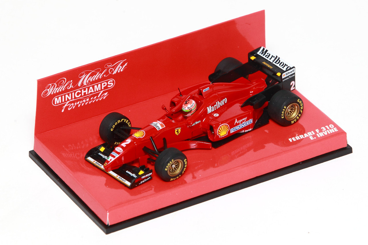 Ferrari F310B F310 B Eddie Irvine #6 1997 Minichamps 1/43 F1 Formule 1 en boite 