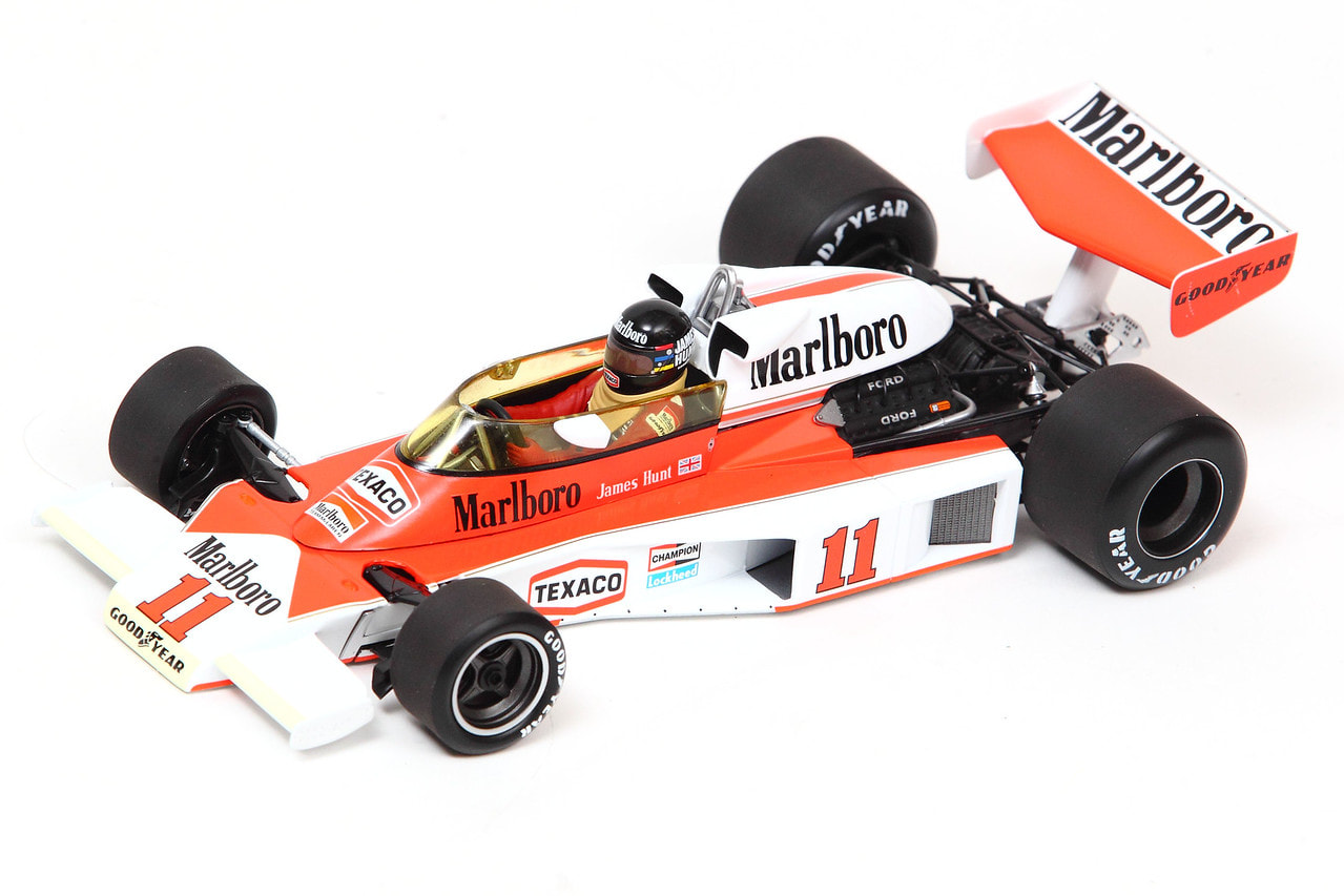 Decals Marlboro McLaren M23 Hunt Mass South African GP 1976 1/43e 