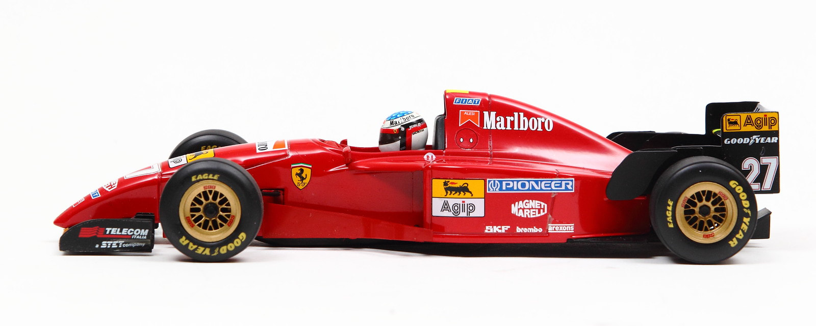 Personalizado Ferrari 412T2 Patrocinador Pegatinas de telón de fondo para F1 Minichamps 1/18 caso-SGP 