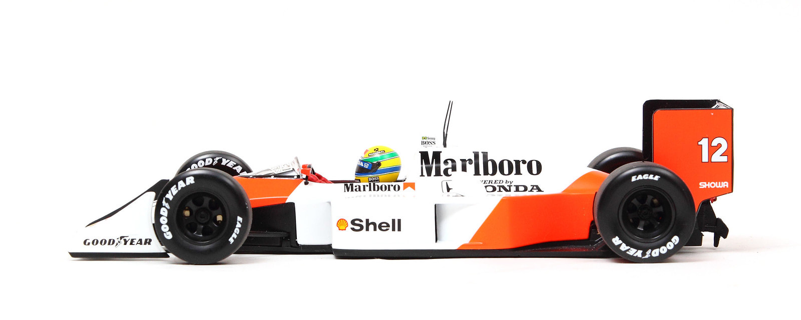 Decals Marlboro McLaren MP4/5 Senna Prost 1989 pour Minichamps 1/43e 